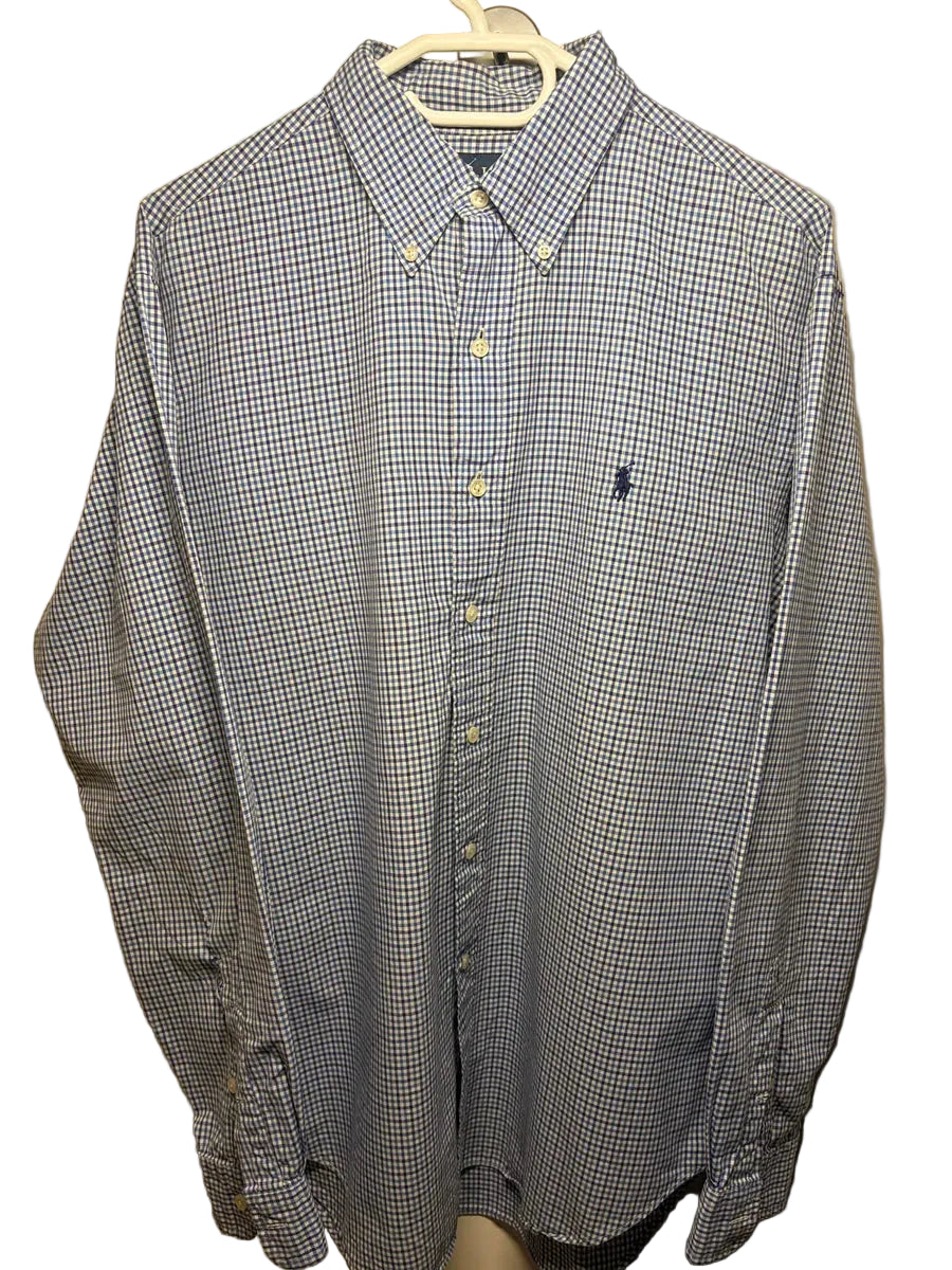 Ralph Lauren Button Up Damaged