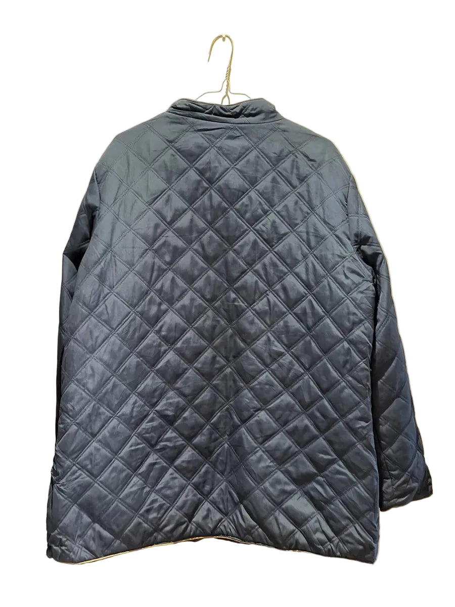 Texture Stitch Puffer Jacket