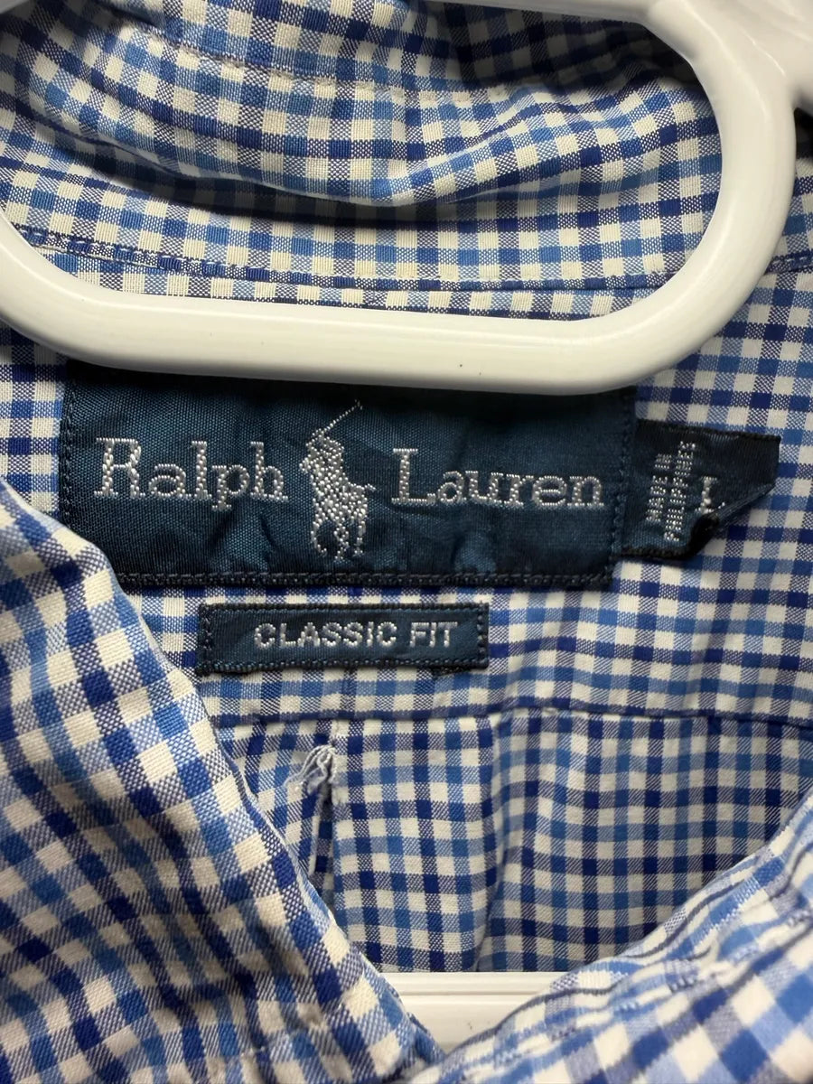 Ralph Lauren Button Up Damaged