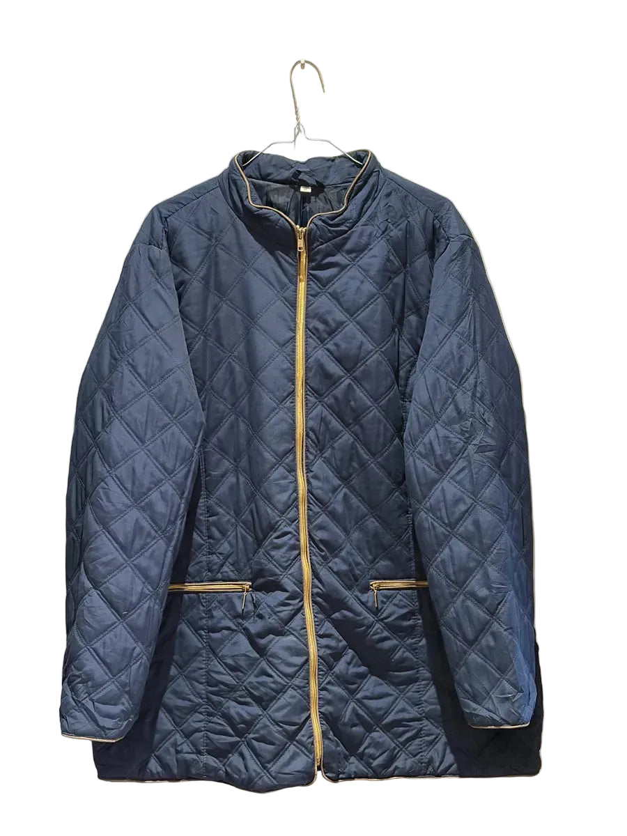 Texture Stitch Puffer Jacket
